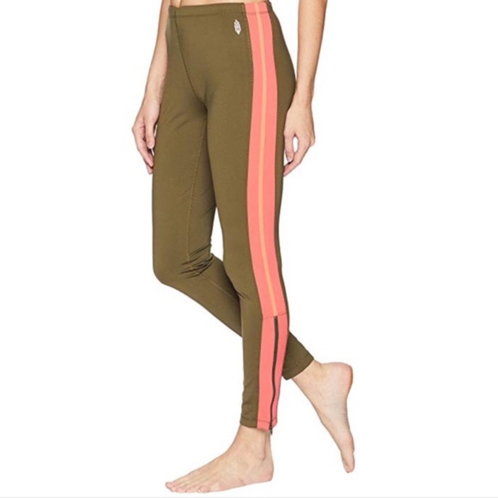 Free People Movement Dale Track Leggings w/ zipper